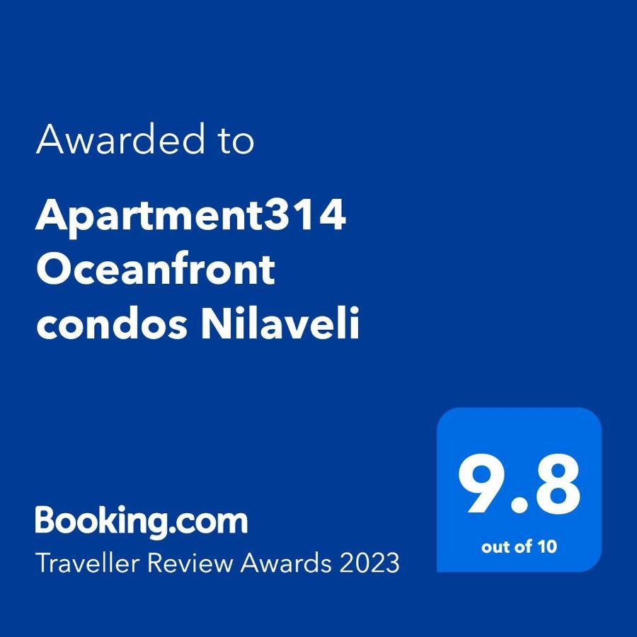 Apartment314 Oceanfront Condos Nilaveli Trincomalee Eksteriør billede